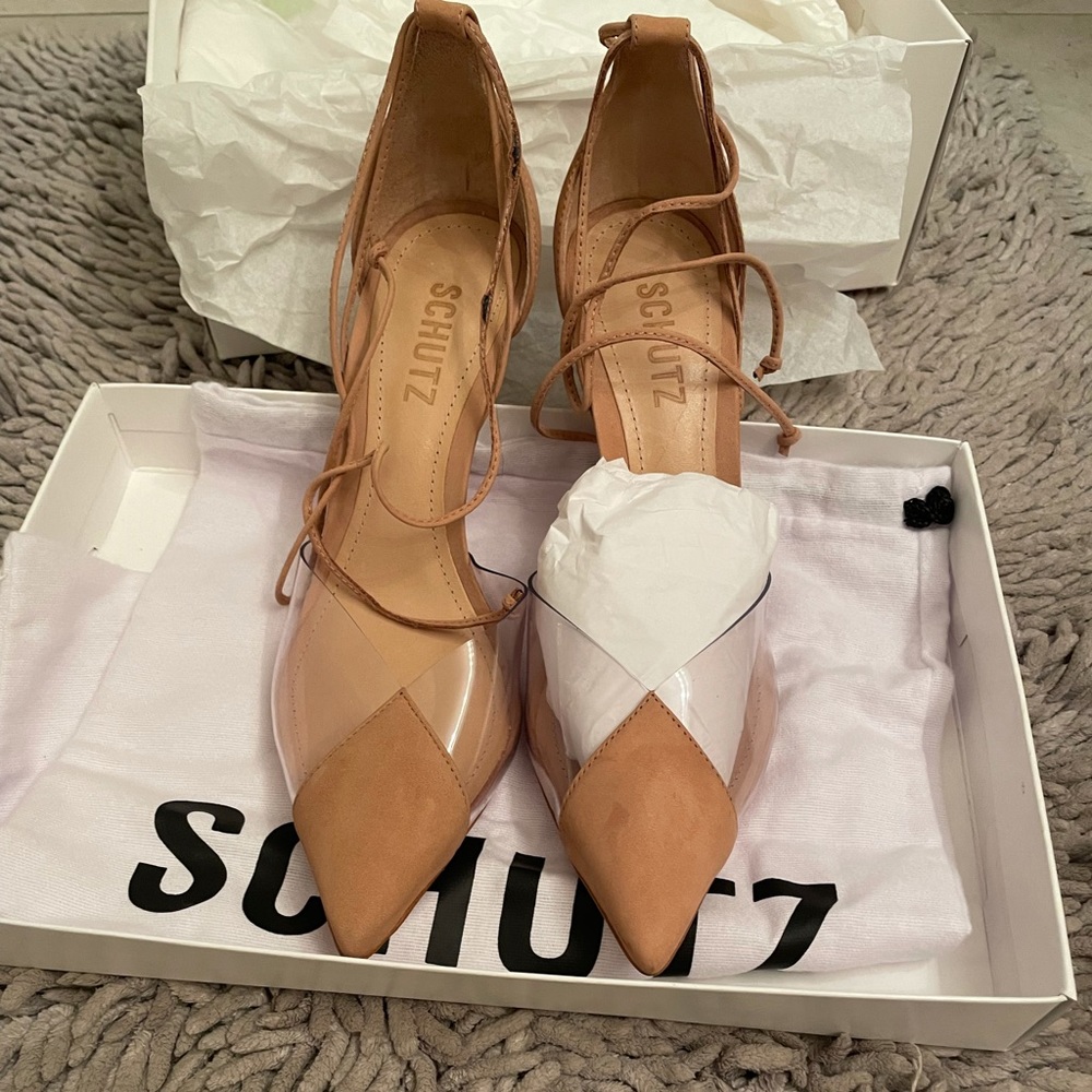 Honey Schultz heels. Brand new